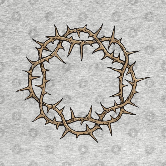 Crown of Thorns Jesus Christ by Beltschazar